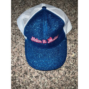 Women's Glitter Trucker Hat